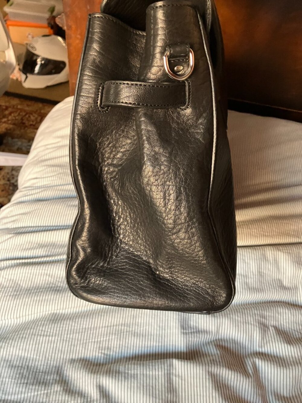 Sabatier Bellecour 617 Bubble Noir Black Sheep Leather - Picture 7 of 10